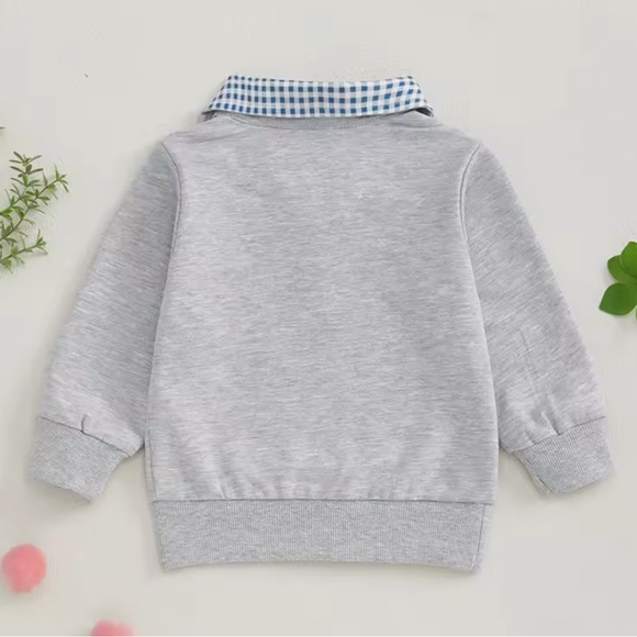 Boys Golf 3/4 Zip Pullover - Picture 3 of 8